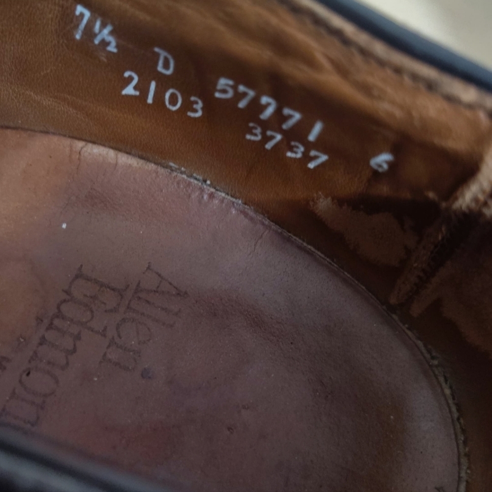 Allen Edmonds Shoes Size 7.5 D - Picture 4 of 5